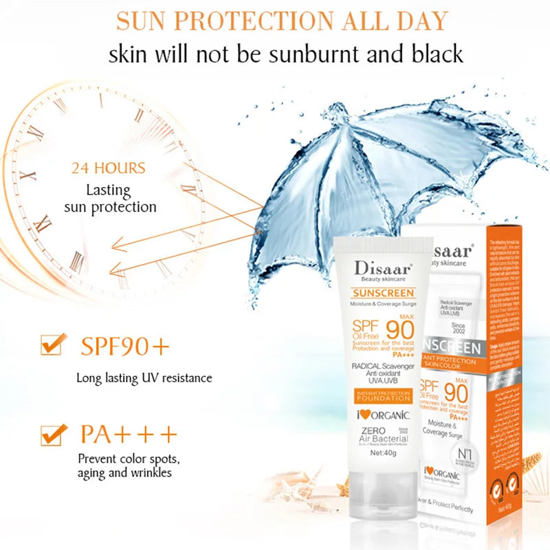 Waterproof Face Sunscreen