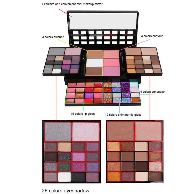 Professional Face Powder Kit